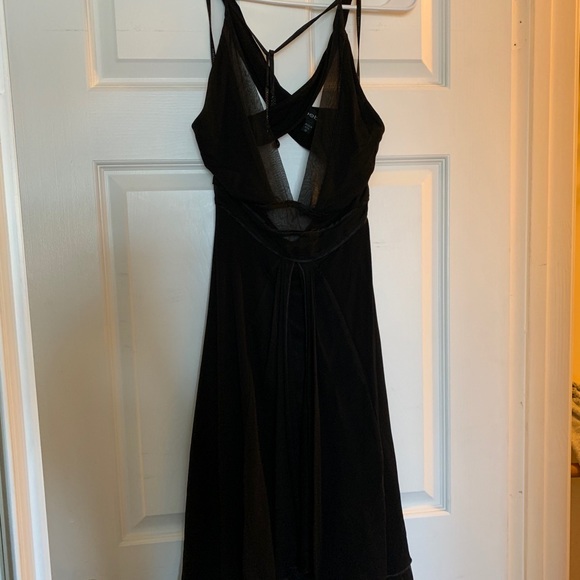 bebe sexy black dress - Picture 1 of 6